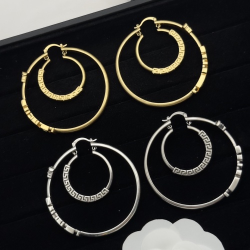 Replica Versace Earrings For Women #1229943 $34.00 USD for Wholesale