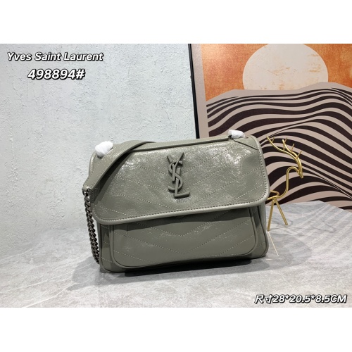 Yves Saint Laurent YSL AAA Quality Shoulder Bags For Women #1230146, $108.00 USD, [ITEM#1230146], Yves Saint Laurent YSL AAA Quality Shoulder Bags