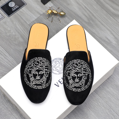 Replica Versace Slippers For Men #1230351 $72.00 USD for Wholesale