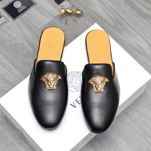 Replica Versace Slippers For Men #1230355 $72.00 USD for Wholesale