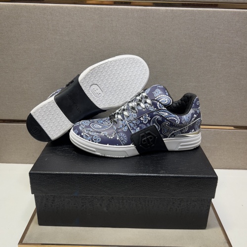 Replica Philipp Plein PP Casual Shoes For Men #1230415 $98.00 USD for Wholesale