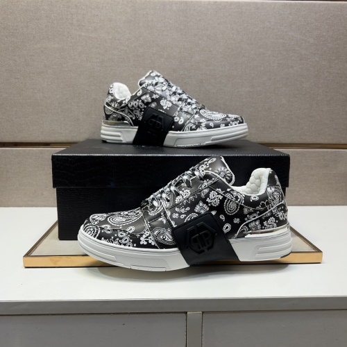 Replica Philipp Plein PP Casual Shoes For Men #1230416 $98.00 USD for Wholesale