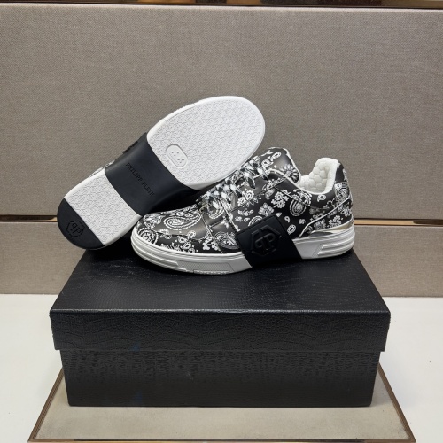 Replica Philipp Plein PP Casual Shoes For Men #1230416 $98.00 USD for Wholesale