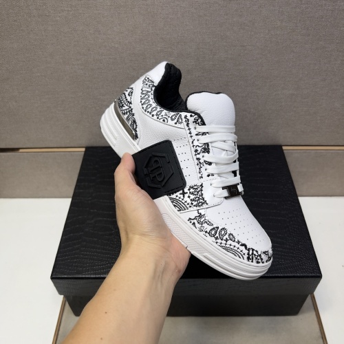 Replica Philipp Plein PP Casual Shoes For Men #1230418 $102.00 USD for Wholesale