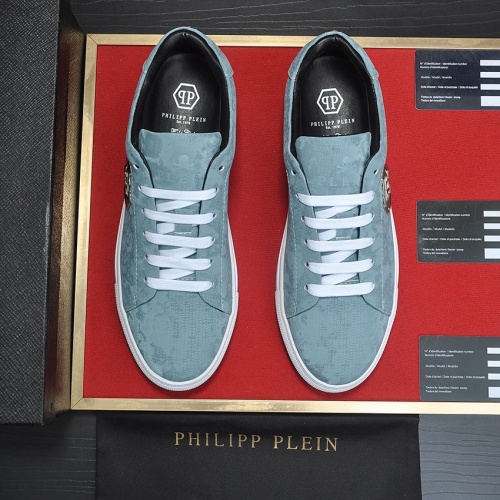 Replica Philipp Plein PP Casual Shoes For Men #1230447 $80.00 USD for Wholesale