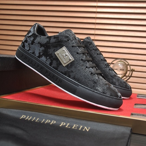 Replica Philipp Plein PP Casual Shoes For Men #1230453 $80.00 USD for Wholesale