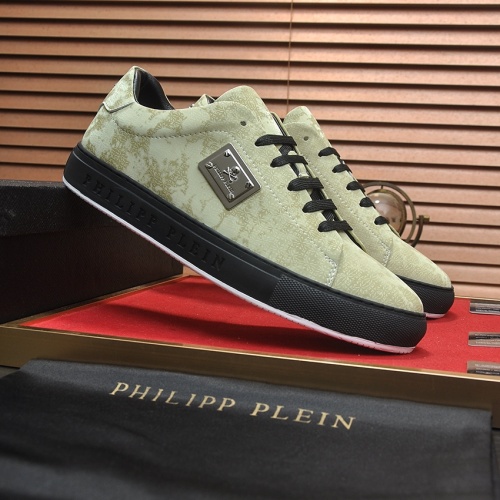 Replica Philipp Plein PP Casual Shoes For Men #1230456 $80.00 USD for Wholesale