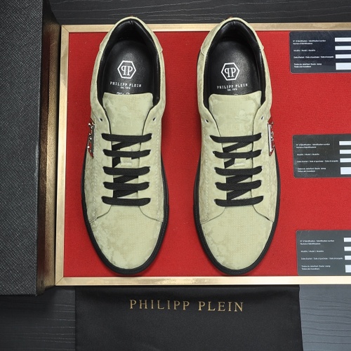 Replica Philipp Plein PP Casual Shoes For Men #1230456 $80.00 USD for Wholesale