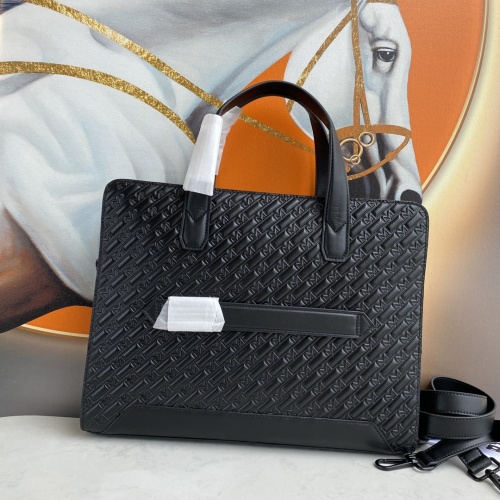 Replica Mont Blanc AAA Man Handbags #1230617 $192.00 USD for Wholesale