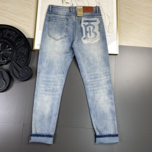 Replica Burberry Jeans For Men #1230696 $76.00 USD for Wholesale