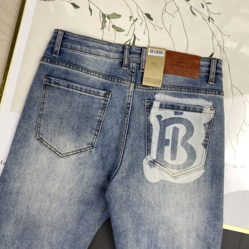 Replica Burberry Jeans For Men #1230696 $76.00 USD for Wholesale