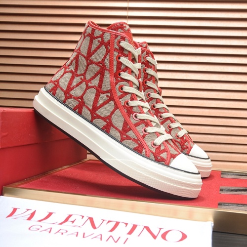 Replica Valentino High Tops Shoes For Women #1231003 $100.00 USD for Wholesale