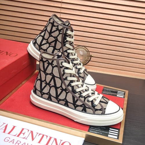 Replica Valentino High Tops Shoes For Men #1231004 $100.00 USD for Wholesale