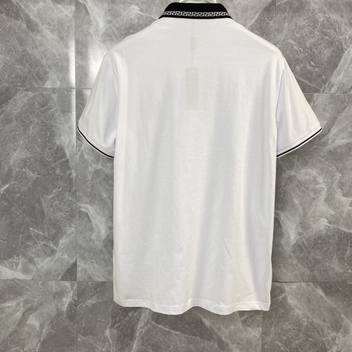 Replica Versace T-Shirts Short Sleeved For Men #1231144 $48.00 USD for Wholesale