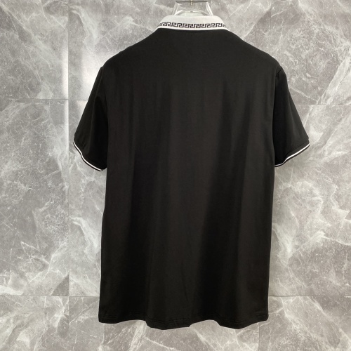 Replica Versace T-Shirts Short Sleeved For Men #1231146 $48.00 USD for Wholesale