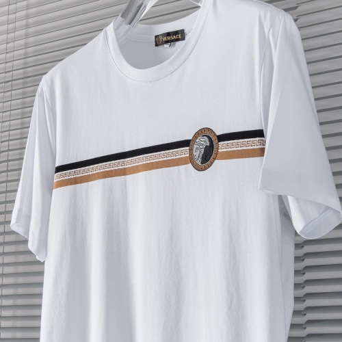 Replica Versace T-Shirts Short Sleeved For Men #1231148 $52.00 USD for Wholesale