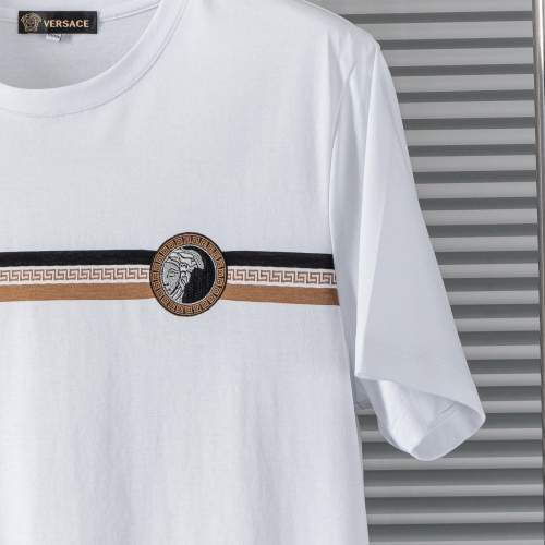 Replica Versace T-Shirts Short Sleeved For Men #1231148 $52.00 USD for Wholesale