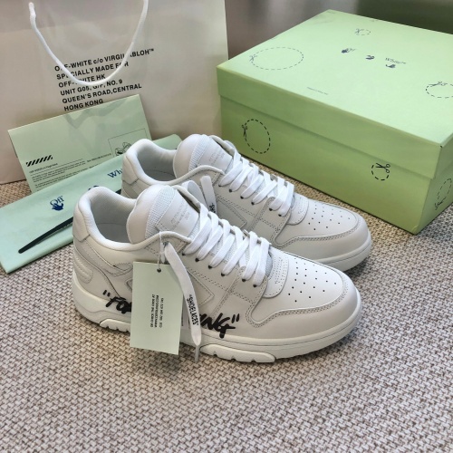 Replica Off-White Casual Shoes For Men #1231383 $125.00 USD for Wholesale