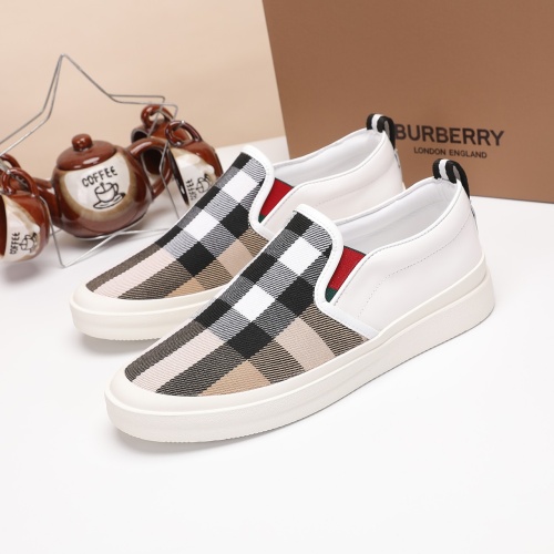 Replica Burberry Casual Shoes For Men #1231596 $64.00 USD for Wholesale