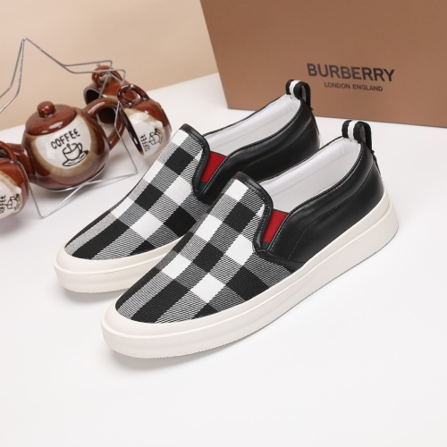 Replica Burberry Casual Shoes For Men #1231597 $64.00 USD for Wholesale