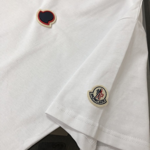 Replica Moncler T-Shirts Short Sleeved For Unisex #1231658 $40.00 USD for Wholesale