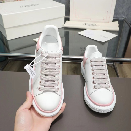 Replica Alexander McQueen Casual Shoes For Women #1231767 $92.00 USD for Wholesale