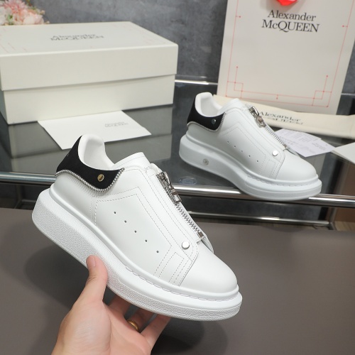 Replica Alexander McQueen Casual Shoes For Men #1231785 $98.00 USD for Wholesale