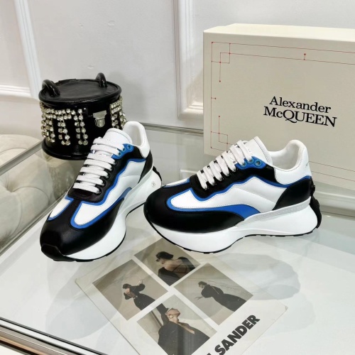 Replica Alexander McQueen Casual Shoes For Women #1231795 $105.00 USD for Wholesale