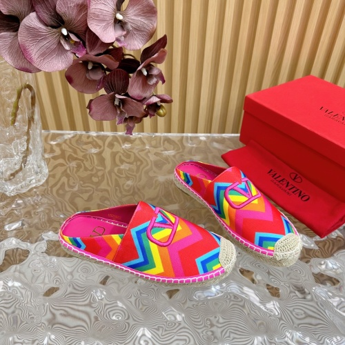 Replica Valentino Slippers For Women #1232056 $102.00 USD for Wholesale