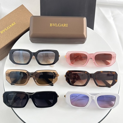 Replica Bvlgari AAA Quality Sunglasses #1232104 $60.00 USD for Wholesale