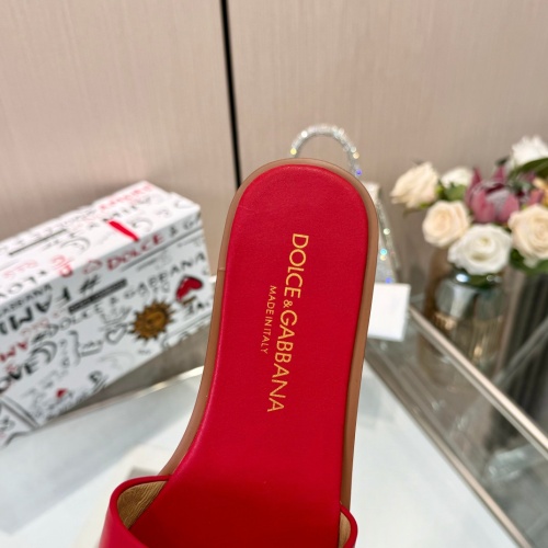 Replica Dolce & Gabbana D&G Slippers For Women #1232327 $82.00 USD for Wholesale