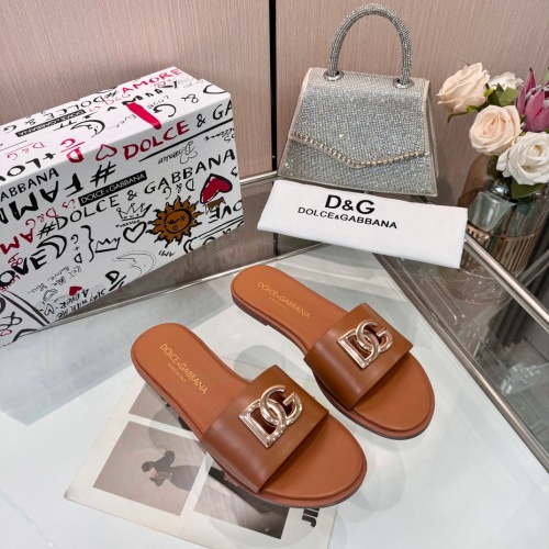 Dolce &amp; Gabbana D&amp;G Slippers For Women #1232330, $82.00 USD, [ITEM#1232330], Dolce &amp; Gabbana D&amp;G Slippers