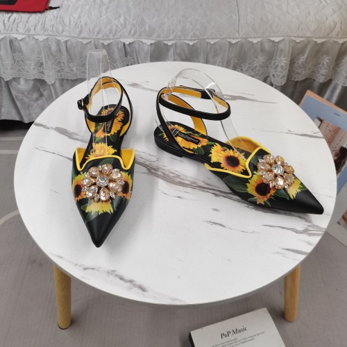 Replica Dolce & Gabbana D&G Sandal For Women #1232376 $130.00 USD for Wholesale