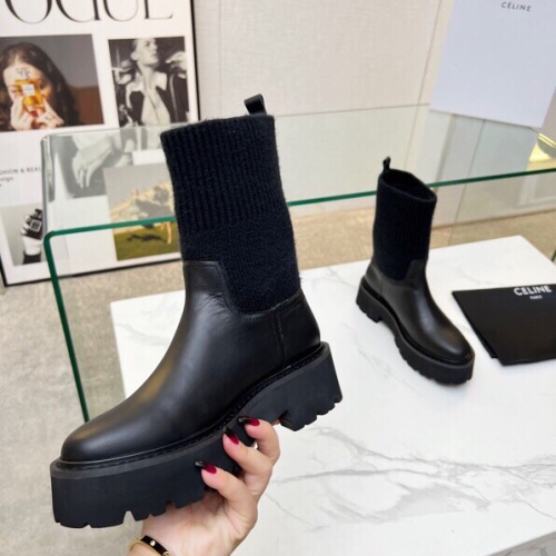 Replica Celine Boots For Women #1232401 $102.00 USD for Wholesale