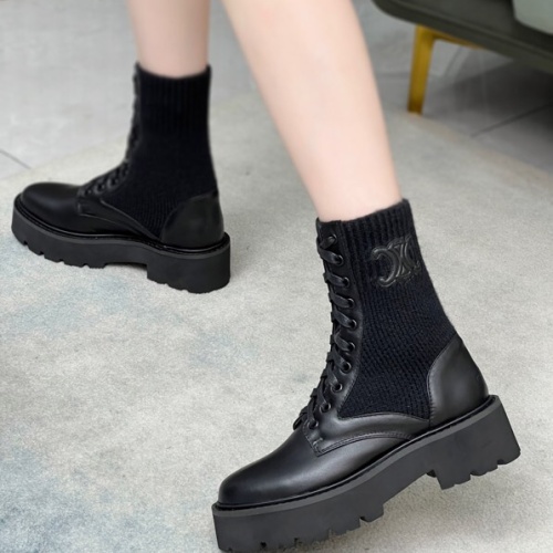 Replica Celine Boots For Women #1232404 $108.00 USD for Wholesale