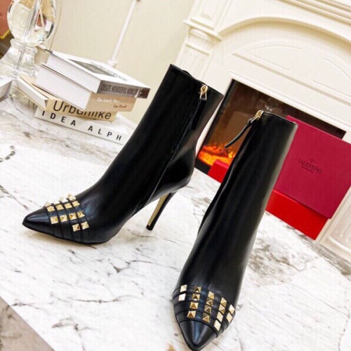 Replica Valentino Boots For Women #1232410 $102.00 USD for Wholesale