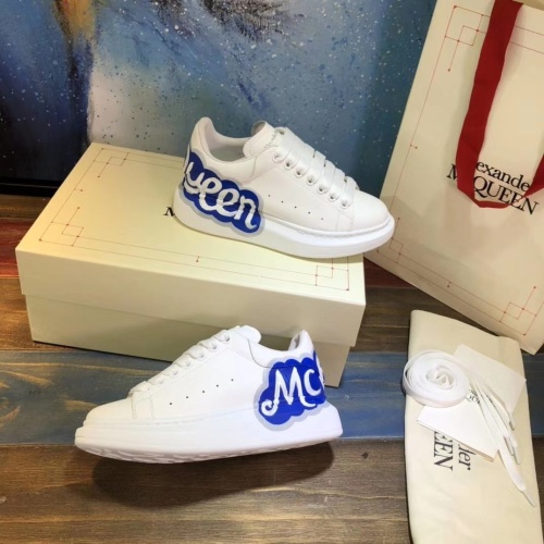 Replica Alexander McQueen Casual Shoes For Women #1232497 $92.00 USD for Wholesale