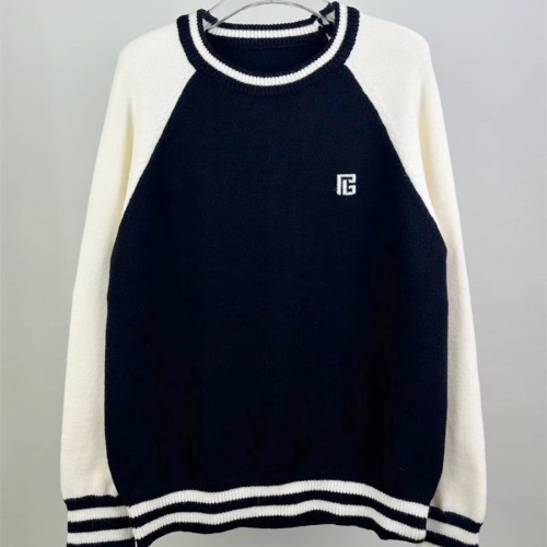 Balmain Sweaters Long Sleeved For Unisex #1232760, $48.00 USD, [ITEM#1232760], Balmain Sweaters