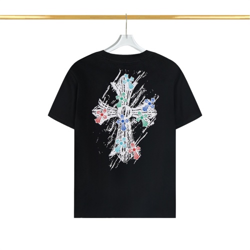 Replica Chrome Hearts T-Shirts Short Sleeved For Men #1232781 $34.00 USD for Wholesale