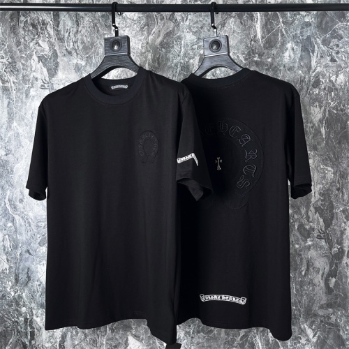 Replica Chrome Hearts T-Shirts Short Sleeved For Unisex #1232838 $48.00 USD for Wholesale