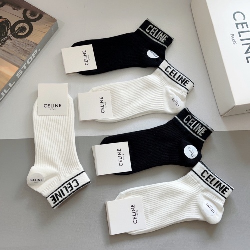 Replica Celine Socks #1233482 $25.00 USD for Wholesale