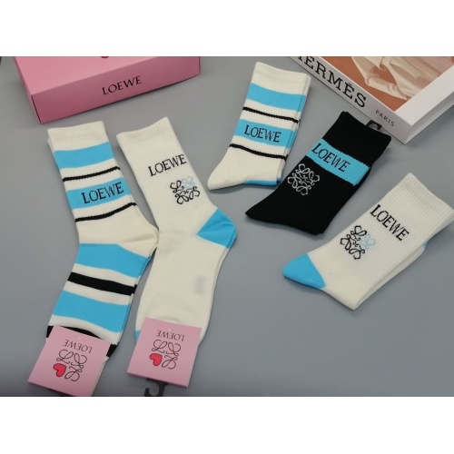 Replica Loewe Socks #1233841 $27.00 USD for Wholesale