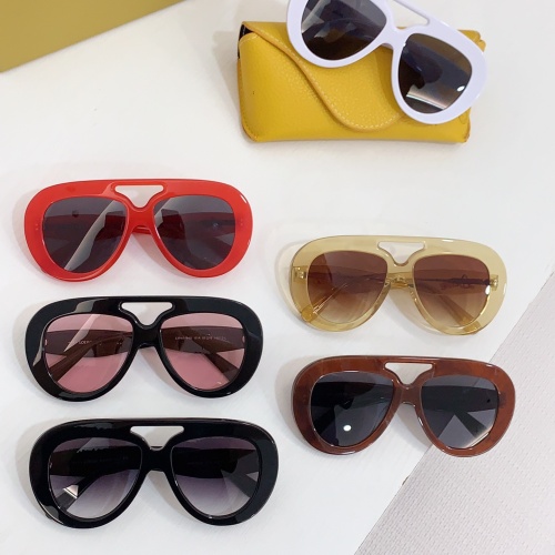 Replica LOEWE AAA Quality Sunglasses #1234016 $56.00 USD for Wholesale