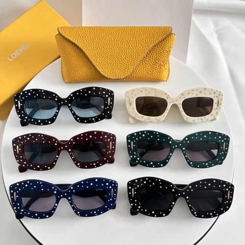 Replica LOEWE AAA Quality Sunglasses #1234022 $60.00 USD for Wholesale