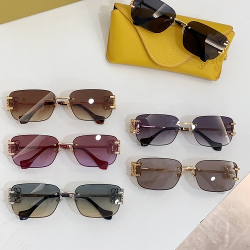 Replica LOEWE AAA Quality Sunglasses #1234039 $60.00 USD for Wholesale