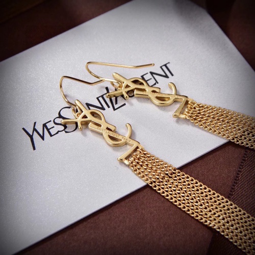 Replica Yves Saint Laurent YSL Earrings For Women #1234876 $27.00 USD for Wholesale