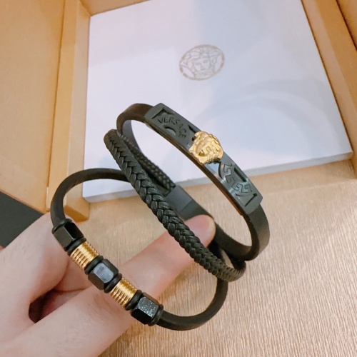 Replica Versace Bracelets #1235017 $52.00 USD for Wholesale