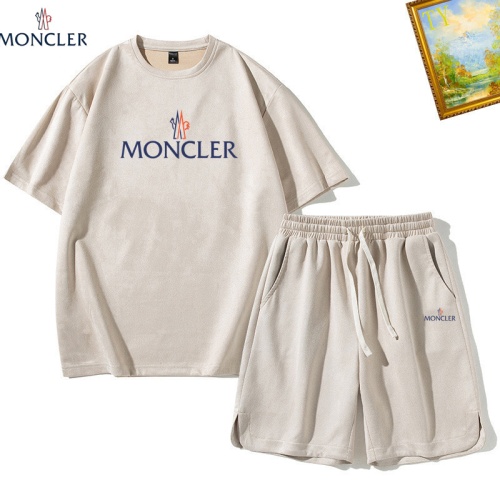 Moncler Tracksuits Short Sleeved For Men #1235342