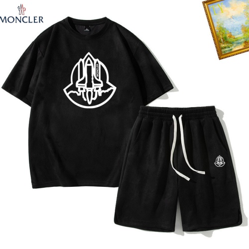 Moncler Tracksuits Short Sleeved For Men #1235384