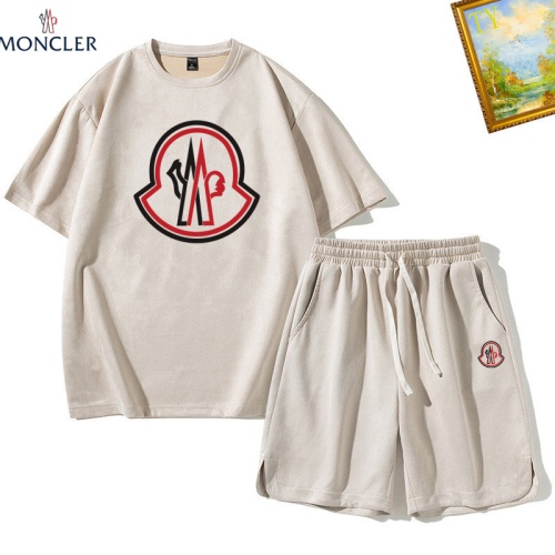 Moncler Tracksuits Short Sleeved For Men #1235410